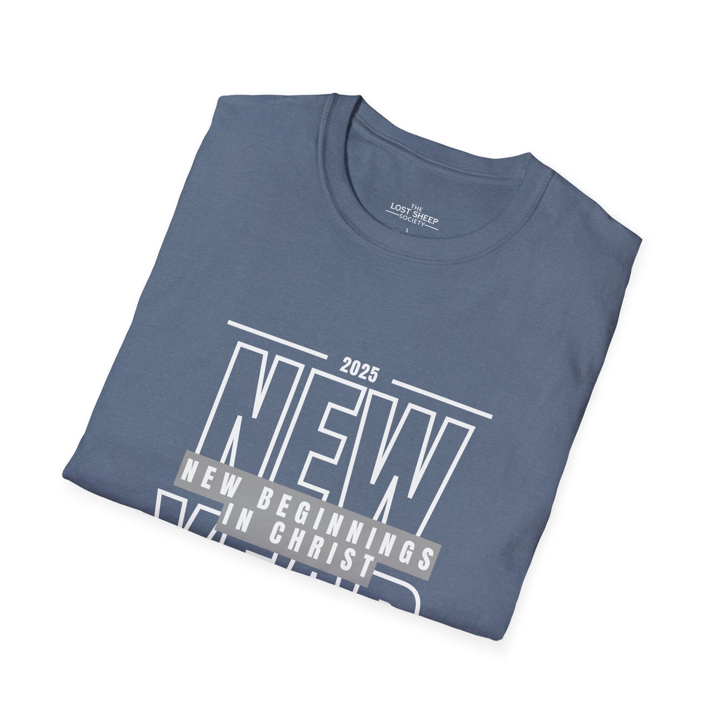 Christian New Year Unisex T-Shirt - New Beginnings in Christ