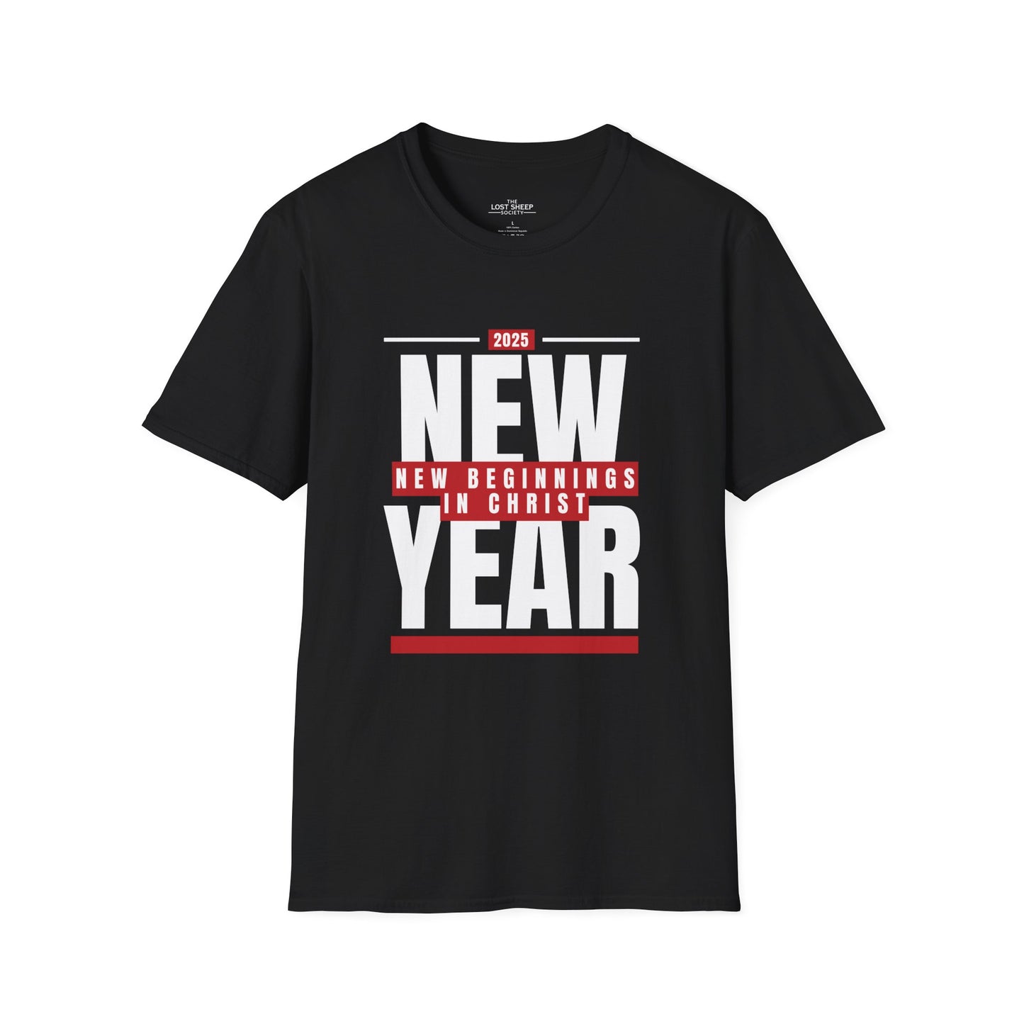 Christian New Year Unisex T-Shirt - New Beginnings in Christ