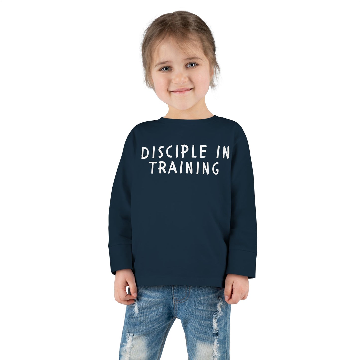 Disciple In Training- Toddler Long Sleeve Tee