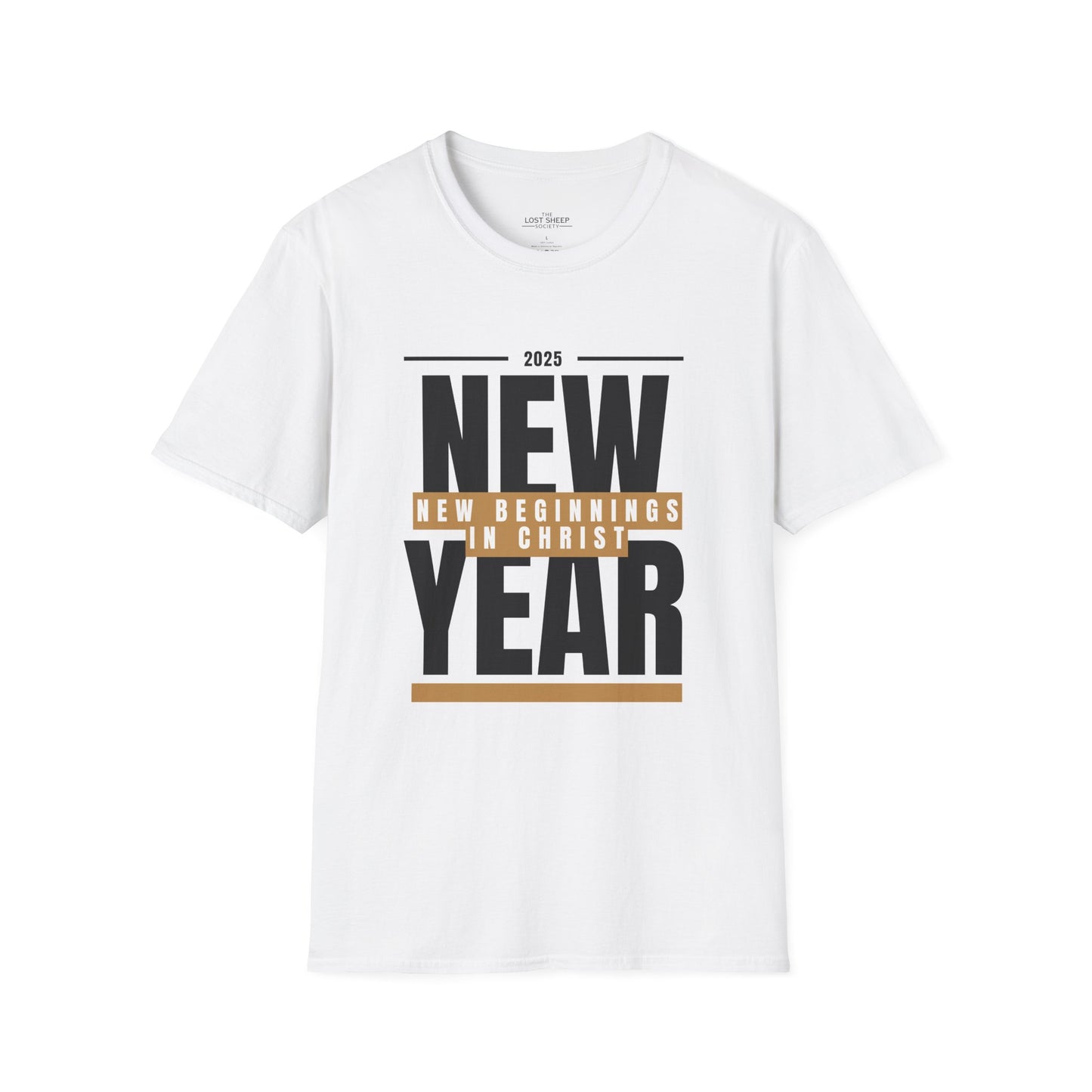 Christian New Year Unisex T-Shirt - New Beginnings in Christ