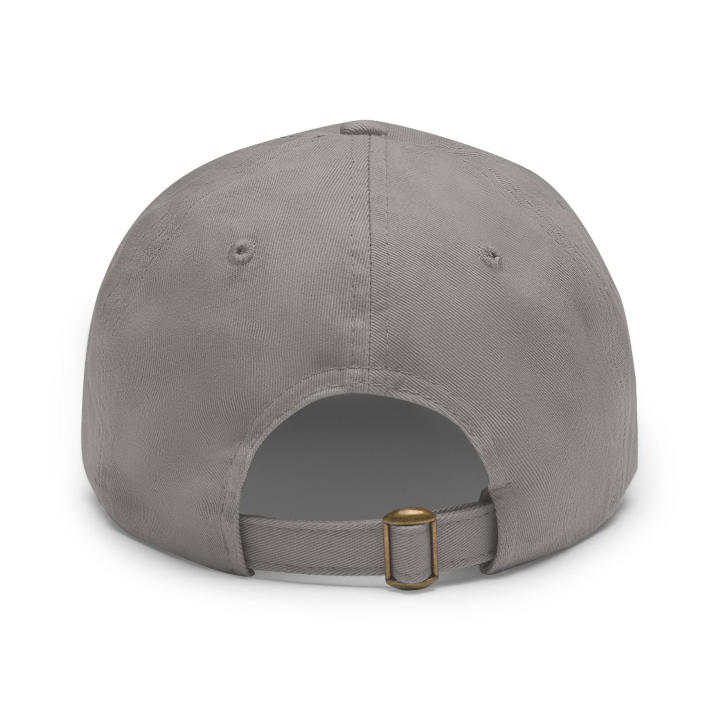 Jesus Dad Hat with Leather Patch (Rectangle)