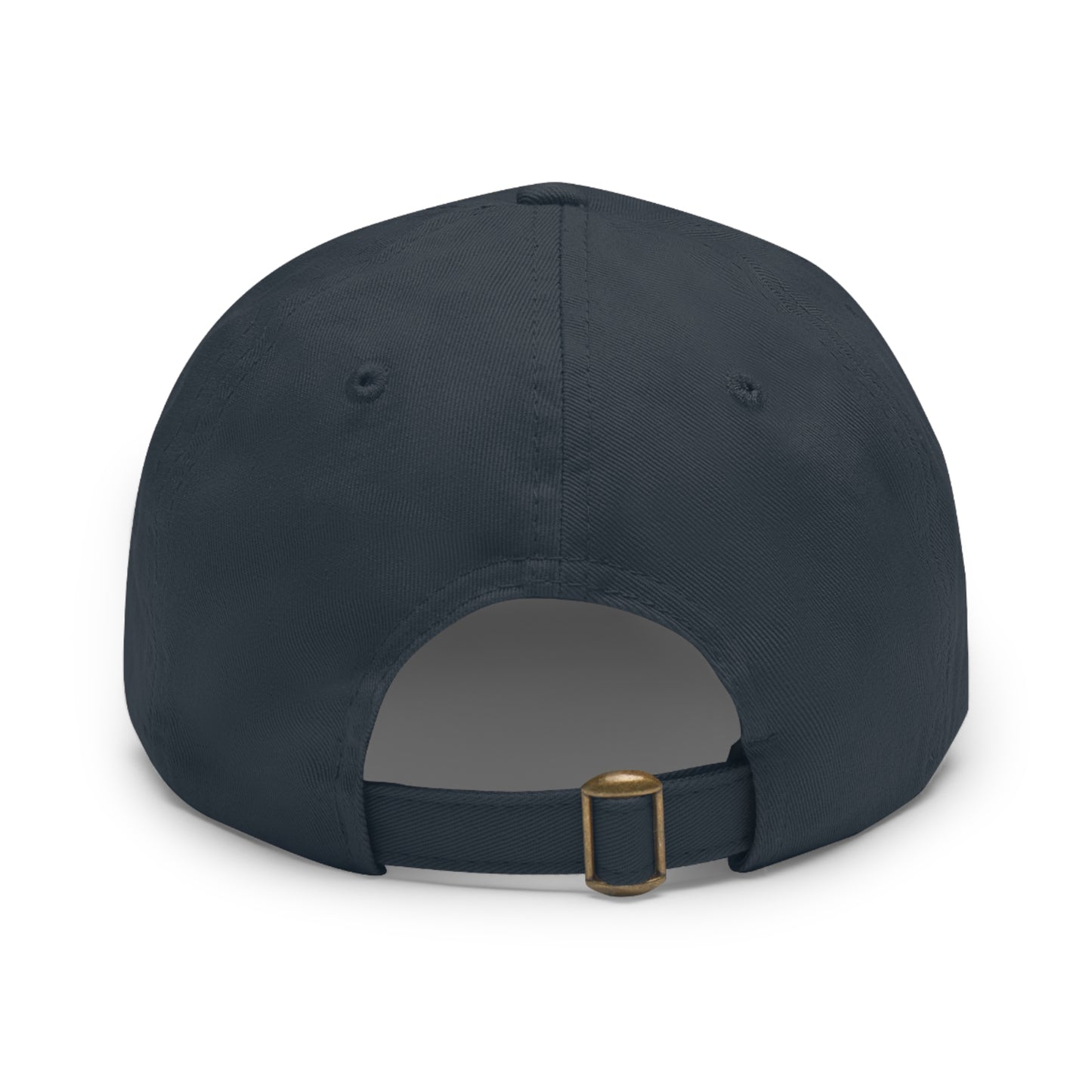 Jesus Dad Hat with Leather Patch (Rectangle)