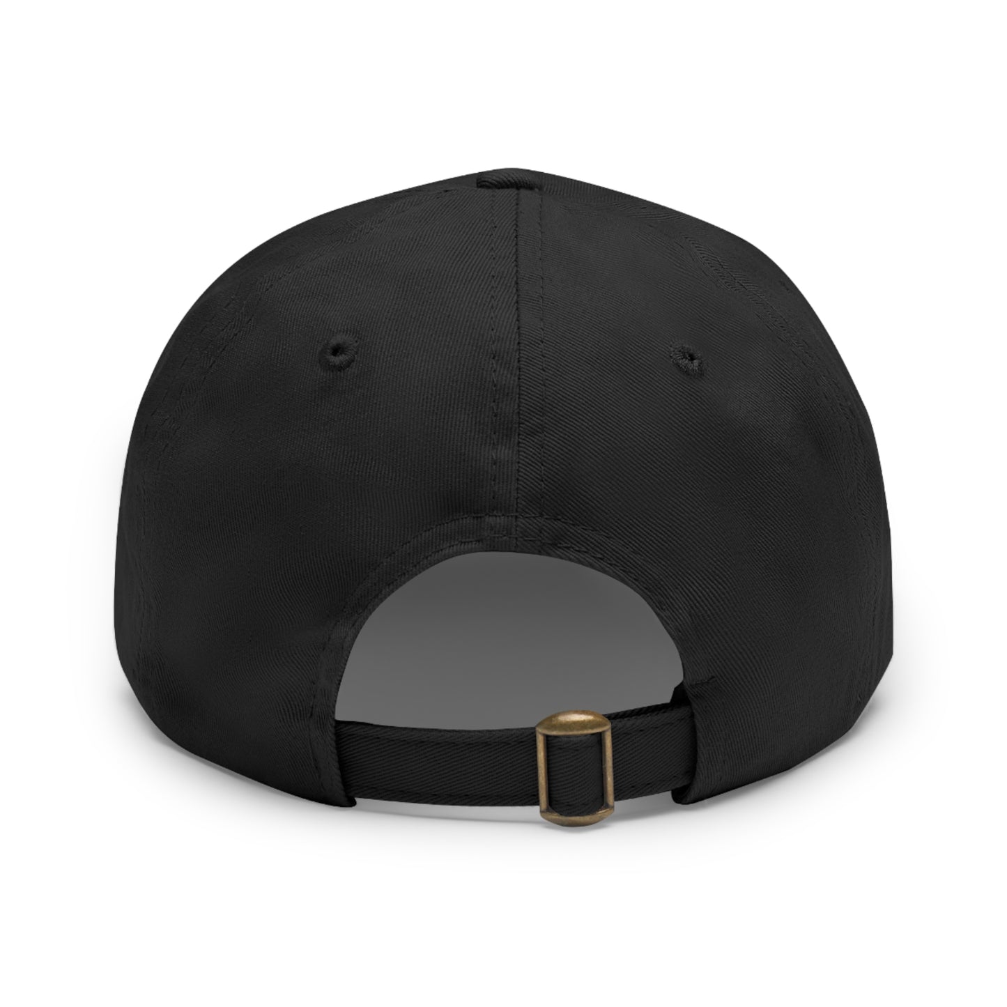 Jesus Dad Hat with Leather Patch (Rectangle)