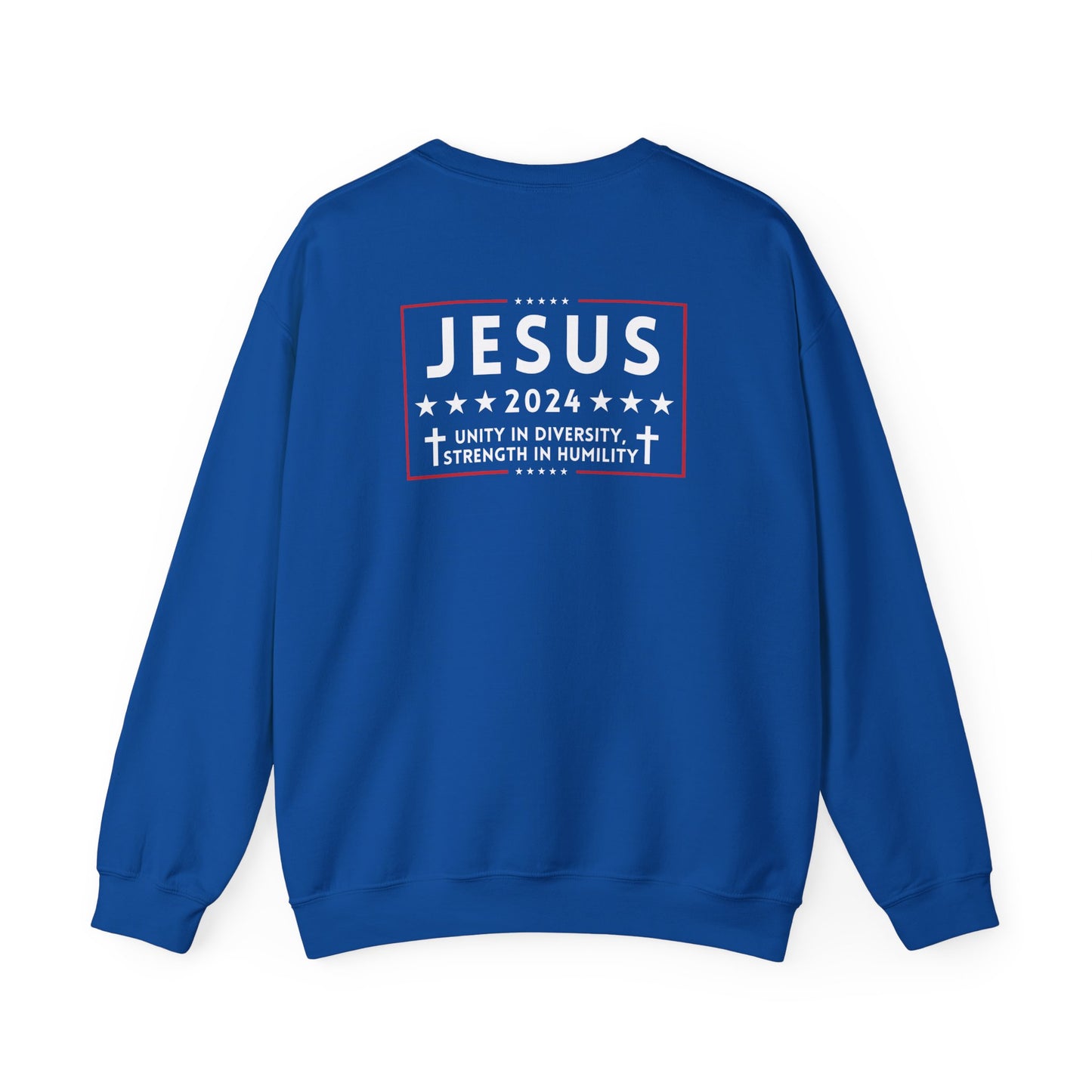 Jesus 2024 Heavy Blend Crewneck Sweatshirt