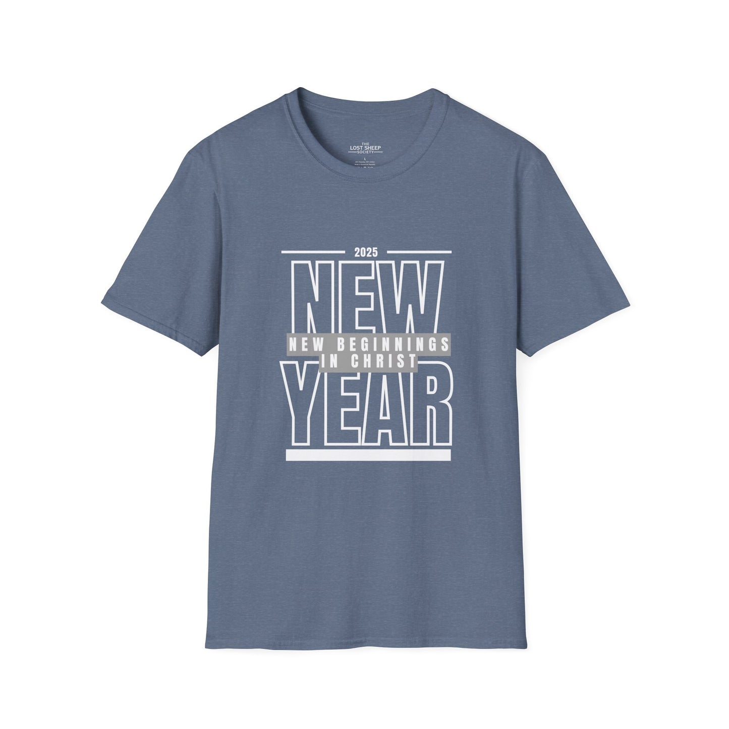 Christian New Year Unisex T-Shirt - New Beginnings in Christ