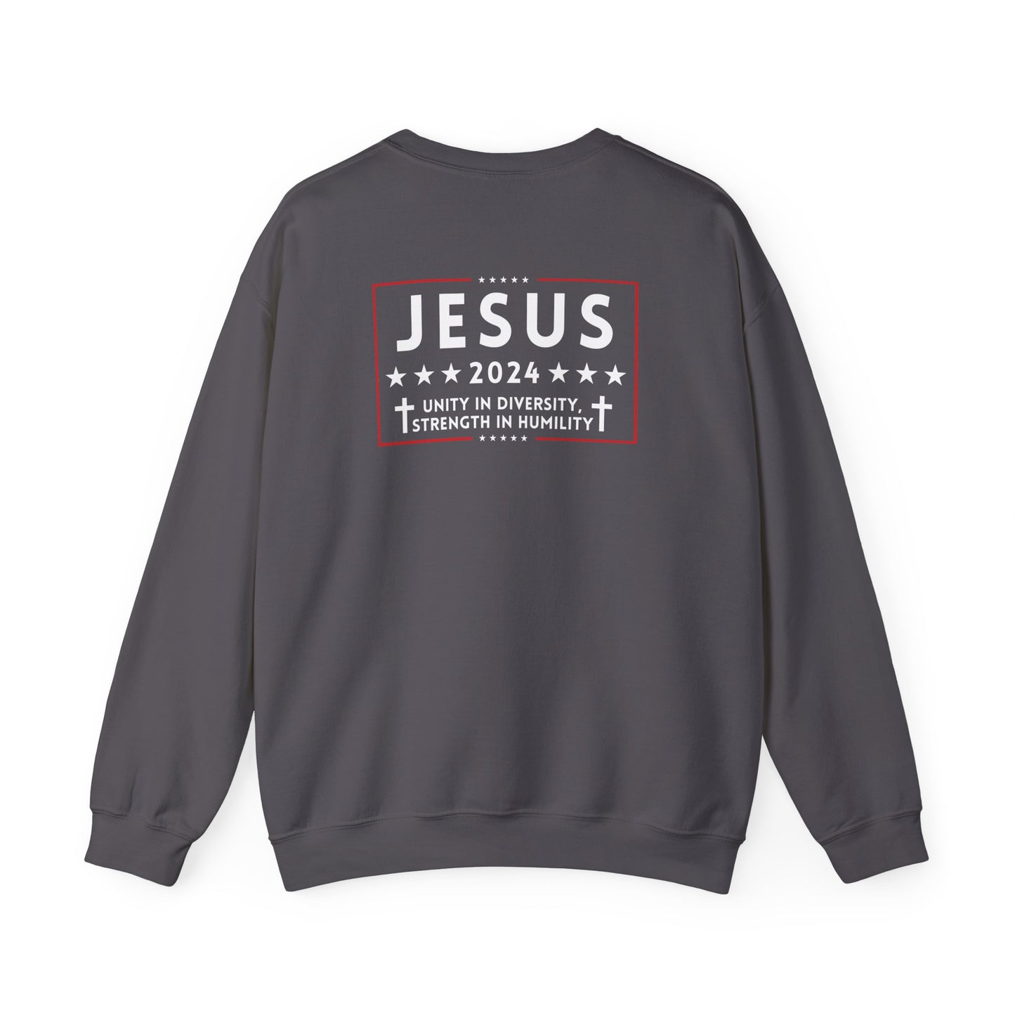 Jesus 2024 Heavy Blend Crewneck Sweatshirt